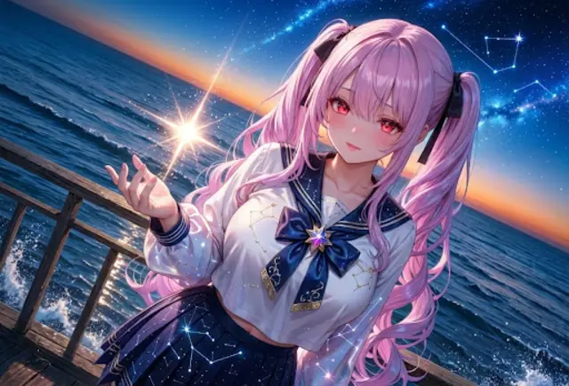星座のセーラー服